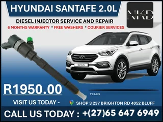 Hyundai Santafe Diesel Injectors