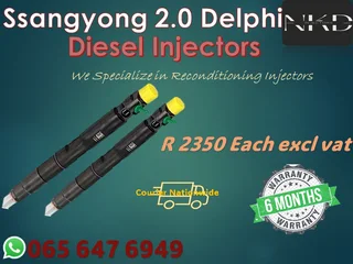 Ssang Yong 2.0 Diesel Injectors