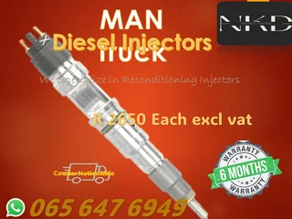 Man Truck Diesel Injectors