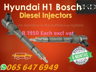 Hyundai H1 Bosch Diesel Injectors