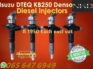 Isuzu KB250 DTEQ Diesel Injectors