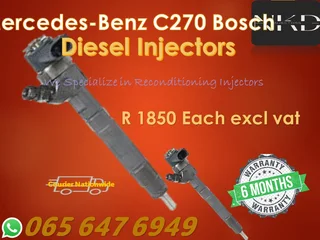 Mercedes C270 Diesel Injectors