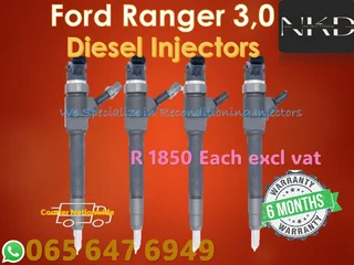 Ford Ranger 3.0 BT50 Diesel Injectors
