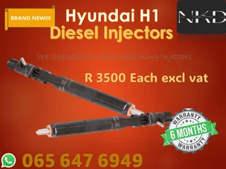 Hyundai H1 Delphi Brand New Diesel Injectors
