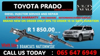 Toyota Prado Diesel Injectors