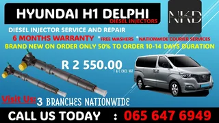Hyundai H1 Delphi Diesel Injectors