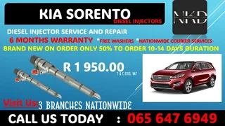 Kia Sorento Diesel Injectors