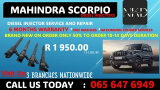 Mahindra Scorpio Diesel Injectors