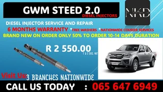 Gwm 2l Diesel Injectors