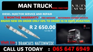 Man Truck Diesel Injectors