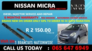 Nissan Micra 1.5 Diesel Injectors