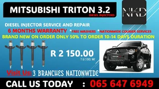 Mitsubishi Triton 3.2 Diesel Injectors