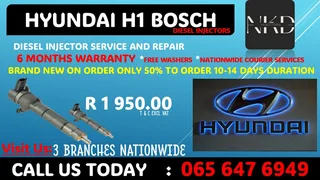 Hyundai H1 Bosch Diesel Injectors