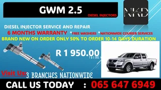 Gwm 2.5 Diesel Injectors