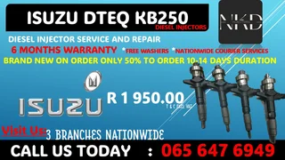Isuzu Dteq Kb250 Diesel Injectors