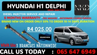 Brand New Hyundai H1 Delphi Diesel Injectors