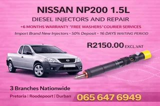 Nissan NP200 1.5 Diesel Injectors