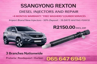 Ssangyong Rexton Diesel Injectors