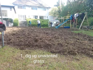 We do sell grass and installation