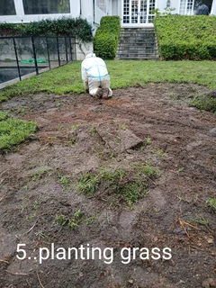 We do sell grass and installation