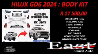 Toyota Hilux Gd6  2024 : Upgrade Body Kit