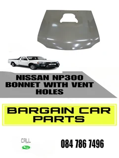 NP300 bonnet with vent holes