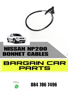 NP200 bonnet cables available