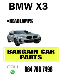 BMW X3 Headlamps available