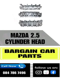 Mazda 2.5 cylinder head available