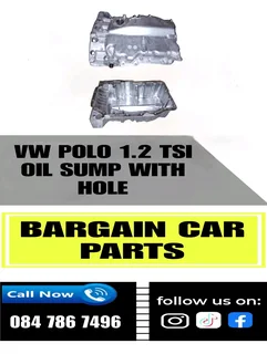 Oil sump with hole  Polo Vivo 1.2tsi