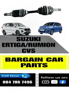Suzuki ertiga / toyota rumion cvs