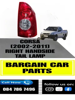 Corsa utility right side tail light