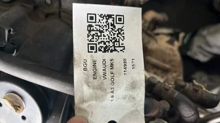 AUDI 1.6 A3 BGU ENGINE FOR SALE