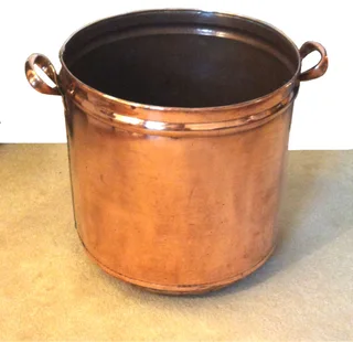 Copper urn