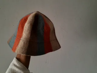 Colourful Wool Hat – Warm &amp; Cozy Statement Beanie, Perfect for Winter