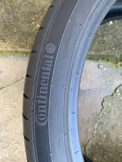 4X 285/30/21 CONTINENTAL NORMAL TYRES