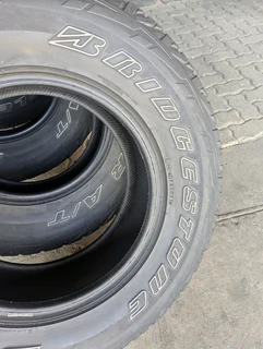 255/70/16 BRIDGESTONE DUELER AT TYRES X4