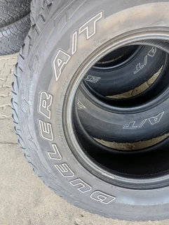 255/70/16 BRIDGESTONE DUELER AT TYRES X4