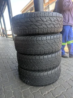 265/70/16 BRIDGESTONE DUELER AT TIRES