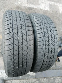 2x, 265/60/18 Bridgestone Dueler At Tyres