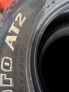 265/70/17 THANK DYNAPRO AT2 SET TYRES