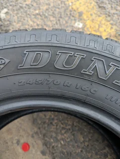 245/70/16 DUNLOP GRANDTREK AT TYRES