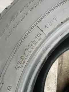 265/70R16 GOODYEAR WRANGLER TERRITORY ALL-TERRAIN TYRES