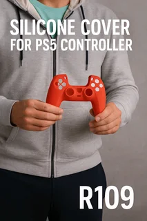 Vibrant red silicone controller cover!