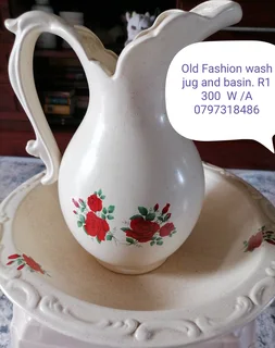 Old Fashion basin and jug