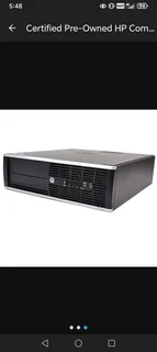 HP Desktop Tower – Intel Core i5 | 8GB RAM | 500GB Storage | Windows 10 – Great Condition!