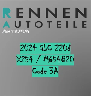 Stripping 2024 Mercedes-Benz GLC 220d (X254) | Engine: M654820 – OEM Parts Available