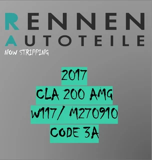 Stripping 2017 Mercedes-Benz CLA 200 AMG (W117) | Engine: M270910 – OEM Parts Available