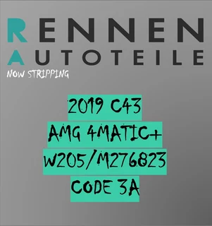 Stripping 2019 Mercedes-Benz C43 AMG 4MATIC&#43; (W205) | Engine: M276823 – AMG Performance Parts