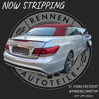 Stripping 2014 Mercedes-Benz E500 Cabriolet (W207) | Engine: M278922 - Spare Parts Available